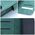 ForCell Kabura Forcell TENDER Book do SAMSUNG Galaxy S22 zielony