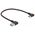 Kabel USB Delock KABEL USB-C(M)->USB-A(M) 2.0 0.2M KĄTOWY PRAWO CZARNY DELOCK