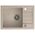 Νεροχύτης GraniteQ JERRY 116, νεροχύτης γρανίτης μπεζ (62x44x17,5) + σιφόνι + κάλυμμα 12945519 5904310991483