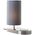 Table lamp BRILLIANT CLARIE TL1, 1xE14, 40W, phone charging function, 26x12x20cm
