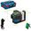 BOSCH.PLANE LASER GLL 18V-120-33 CG SOLO GREEN +DK 20 CLAMP +LB136
