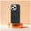 Premium Glossy Mag Cover kompatybilny z MagSafe i Camera Control button pasuje do IPHONE 16 PLUS czarny