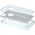 Glitter 3in1 case for Samsung Galaxy A36 5G silver 5906961957245