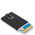 Piquadro Piquadro, Black Square, Leather, Card Holder, Square Sliding System, PP4825B3R-N, Black, For Men For Men