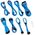CableMod CableMod RT-Series PRO ModMesh 12VHPWR Dual Cable Kit for ASUS/Seasonic - light blue