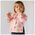 BIBETTA sleeved bib Pink Yummy Treats, BZS-51-003