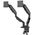 LC-Power LC-EQ-A34B-D uchwyt / stojak do monitorów 86,4 cm (34") Biurko Czarny