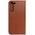 OEM Kabura SMART PRO Book skórzana do IPHONE 16 brązowy