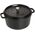 STAUB Garnek STAUB żeliwny okrągły 12 ltr czarny