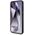 Guess Leather 4G Flowers Print Metal Classic Logo MagSafe Samsung Galaxy S25 case black