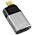 LOGILINK CUA0203 Adapter USB typu C C/M na HDMI-A+USB-C 4K PD aluminium czarny/szary