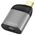LOGILINK CUA0205 Adapter USB typu C USB-C/M na mDP/F 8K aluminium czarny/szary