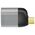 LOGILINK CUA0205 Adapter USB typu C USB-C/M na mDP/F 8K aluminium czarny/szary