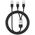 BWOO braided 100W/27W 2 in 1 USB-C to USB-C and Lightning cable 6933654813785