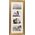 Ramka Victoria Collection Photo frame Ema Gallery 20x50/4/10x15, gold (VF3967)