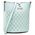 Guess, Amara, Synthetic Leather, Textile Bag, Surf, XG849301, For Women, 18/21 x 20 x 14 / 14/18 x 17.5 x 6.5 cm For Women