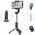 Selfie stick Apexel Selfiestick/statyw bluetooth APEXEL APL-D6 (czarny)