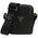 Guess, Tracolla, Textile Bag, Black, HMESCAP2215BLA, For Men, 18 x 14 x 5 cm For Men