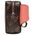 Guess, Camy, Textile Fanny Pack, 4G Logo, Coral/Brown, For Women For Women