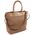 Guess, Sicilia, Synthetic Leather, Textile Handbag, Lined Compartment, Cognac, HWWG8490230, 30 x 30 x 12 cm For Women