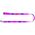 Collar Smycz dla psa nylonowa WAUDOG gradient, szer. 20mm, dł. 122cm, fioletowa