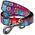 Collar Smycz dla psa Waudog nylonowa, wzór "Lato", szer. 25 mm, dł. 152-183 cm