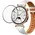 Bizon Glass Watch Edge Hybrid Huawei Watch GT 4 41 mm black