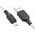 Kabel USB Hoco HOCO kabel USB A do Micro USB 2,4A X90 1 m biały