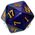 Rebel Komplet kości REBEL RPG - Akrylowe - Północ