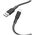 Kabel USB Partner Tele.com USB-A - microUSB Czarny