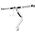 Neomounts Uchwyt biurkowy na 3 monitory 17" - 24" (NM-D775DX3WHITE)