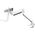 Neomounts Uchwyt biurkowy na 3 monitory 17" - 24" (NM-D775DX3WHITE)