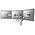Neomounts Uchwyt biurkowy na 3 monitory 17" - 24" (NM-D775DX3WHITE)