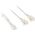 Kolink 1-3 PWM Lüfter Splitterkabel - 35cm, geflochten, weiß