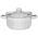 Maku Kitchen Life Basic nerūdijančio plieno puodas su stikliniu dangčiu  6,5 L 24 cm