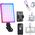 Lampa LED RGB 5W Selfie Vlog + KLIPS do Telefonu 1/4'' ISO Bluetooth NEEWER / VL67C