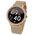 Smartwatch Damski Veltori VT310-1 Złota Bransoleta + Różowy Pasek Silikonowy