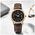 Zegarek Casio Zegarek marki Casio model MTP-V002G kolor Brązowy. Akcesoria męski. Sezon: Cały rok NoSize