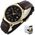 Zegarek Casio Zegarek marki Casio model MTP-V002G kolor Brązowy. Akcesoria męski. Sezon: Cały rok NoSize