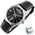 Zegarek Casio Zegarek marki Casio model MTP-1381L kolor Czarny. Akcesoria męski. Sezon: Cały rok NoSize