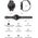 Smartwatch Gravity Zegarek męski SMARTWATCH GRAVITY GT20-1
