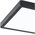 Ceiling LED outdoor light EGLO ARGOLIS 2, IP44, 20.5W, 3000K, 2400lm, black, 28.5x28.5x3 cm
