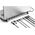 Manhattan 190398 stacja dokująca Przewodowa USB 3.2 Gen 1 (3.1 Gen 1) Type-C Szary
