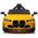 Auto Na Akumulator Bmw M4 Zółte