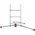 HAILO Kapnes kombinejamas S100 Hailo ProfiLOT / aluminija / 3x12 pakapieni 039312507