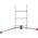 HAILO Kapnes kombinejamas S100 Hailo ProfiLOT / aluminija / 3x12 pakapieni 039312507