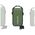 ALLNET ALL-PB104 / Powerbank 18650 3,7V 4er-Gehäuse "weiß (ALL-PB104)