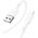 Kabel USB Hoco HOCO kabel USB A do Lightning 2,4A X83 1 m biały