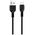 Kabel USB Partner Tele.com USB-A - USB-C 1 m Czarny (6957531068846)