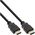 Καλώδιο InLine 50 τμχ. Μαζική συσκευασία InLine® HDMI Καλώδιο υψηλής ταχύτητας με Ethernet αρσενικό σε αρσενικό επίχρυσο μαύρο 1m 14069931 4043718316007
